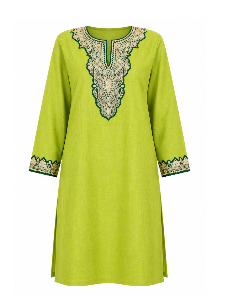 Boti Tila Summer Co-Ord set | Green